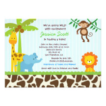 Invitaciones de la fiesta de bienvenida al bebé de anuncio personalizado