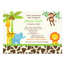 Invitaciones de la fiesta de bienvenida al bebé de invitación