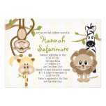 Invitaciones de la fiesta de bienvenida al bebé de invitacion personalizada
