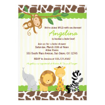 Invitaciones de la fiesta de bienvenida al bebé de anuncio
