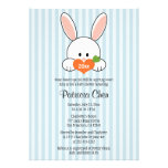 Invitaciones de la fiesta de bienvenida al bebé de comunicado personal  