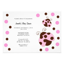 Invitaciones de la fiesta de bienvenida al bebé de invitación personalizada