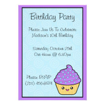 Invitaciones de la fiesta de cumpleaños de la magd anuncios personalizados