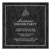 Invitaciones de la fiesta de Navidad Invitación Personalizada