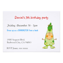 Invitaciones de la fiesta del cumpleaños del niño anuncio