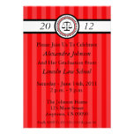 Invitaciones de la graduación del colegio de aboga comunicado