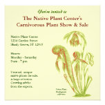 Invitaciones de la planta carnívora comunicados personales 