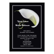 Invitaciones de la recepción nupcial del poste anuncios  