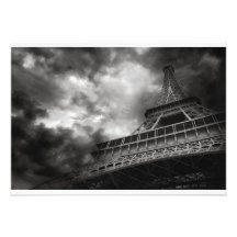 Invitaciones de la torre Eiffel Anuncios Personalizados