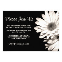 Invitaciones de las margaritas anuncio