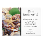 Invitaciones de los Seashells Comunicados Personales