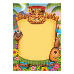 Invitaciones de Luau, invitaciones hawaianas del f Invitación Personalizada
