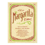 Invitaciones de Margarita - fiesta de la playa del Anuncios Personalizados