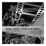 Invitaciones del baile de fin de curso de Hollywoo Comunicado