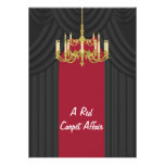 Invitaciones del baile de fin de curso de la lámpa anuncios personalizados