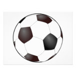 Invitaciones del balón de fútbol comunicado