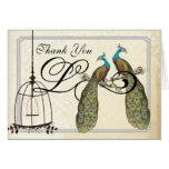 Invitaciones del boda de la jaula de pájaros de lo tarjetas