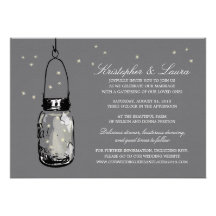 Invitaciones del boda de las luciérnagas y del tar anuncios  