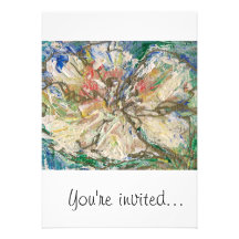 "Invitaciones del diseñador del fleur del La" Comunicado Personalizado