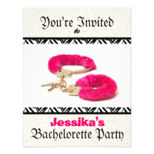 Invitaciones del fiesta de Bachelorette de las esp Comunicados Personalizados