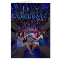 Invitaciones del fiesta de Bachelorette Tarjeta