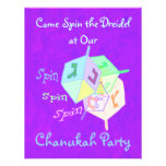 Invitaciones del fiesta de Dreidel Chanukah de la  Comunicados