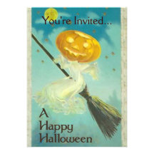 Invitaciones del fiesta de Halloween Comunicados Personalizados