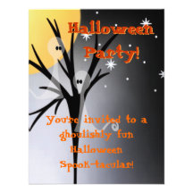 Invitaciones del fiesta de Halloween Comunicado Personal
