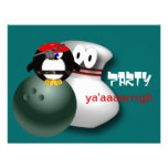 Invitaciones del fiesta de los bolos del pirata ad invitaciones personales 