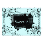 Invitaciones del fiesta del dulce dieciséis del re anuncio personalizado