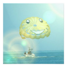 Invitaciones del Parasailing Comunicado