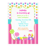 Invitaciones dulces del cumpleaños del shoppe de C Anuncios
