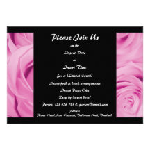 Invitaciones elegantes - personalizable invitación personalizada
