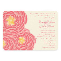 Invitaciones florales modernas del boda del crisan invitacion personalizada