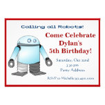 Invitaciones frescas de la fiesta de cumpleaños de comunicado personalizado