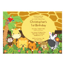 Invitaciones lindas de la fiesta de cumpleaños de  invitaciones personalizada