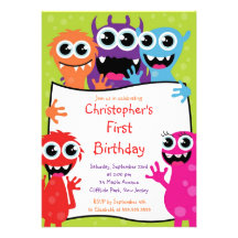 Invitaciones lindas de la fiesta de cumpleaños del comunicado personalizado