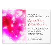 invitaciones modernas de la cena del ensayo comunicados personalizados