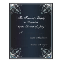 Invitaciones negras del boda del lazo negro del sa anuncios  