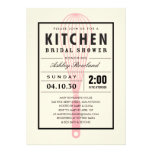 Invitaciones nupciales de la ducha de la cocina anuncios  