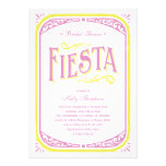 Invitaciones nupciales mexicanas de la ducha invitación personalizada