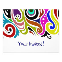 Invitaciones/RSVP del ~ del fiesta Comunicados Personalizados