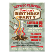 Invitaciones rústicas de la fiesta de cumpleaños q comunicado personal  
