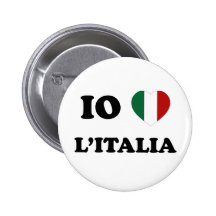 Io Amo Italia Pin