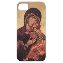 iPhone 5 de la casamata del icono de Madonna Jesús iPhone 5 Funda