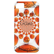 iPhone 5 de la casamata del JUEGO de BALONCESTO iPhone 5 Carcasa