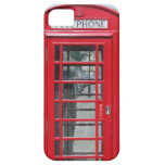 iPhone 5: Foto roja clásica de la cabina de teléfo iPhone 5 Case-Mate Cárcasas