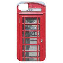 iPhone 5: Foto roja clásica de la cabina de teléfo iPhone 5 Case-Mate Carcasas