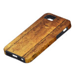 iPhone de madera 5 de la textura iPhone 5 Case-Mate Protectores