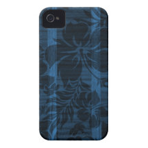 iPhone de madera de la tabla hawaiana de la playa  Case-Mate iPhone 4 Cárcasa